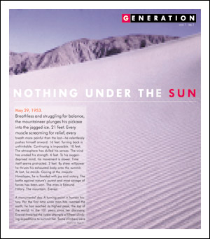 Nothing Under the Sun, Vol. 1 Iss. 1